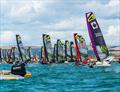 Race start - 2025 WASZP Games © Down Under Sail