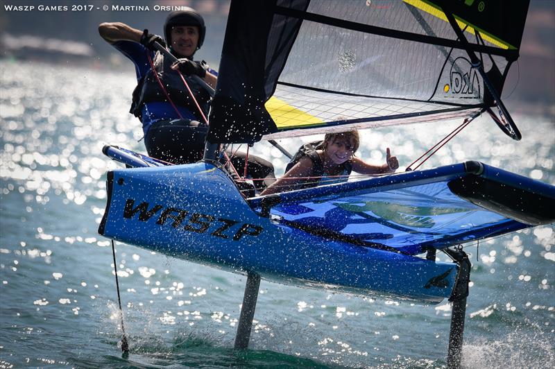 WASZP International Games at Lake Garda day 1 - photo © Martina Orsini