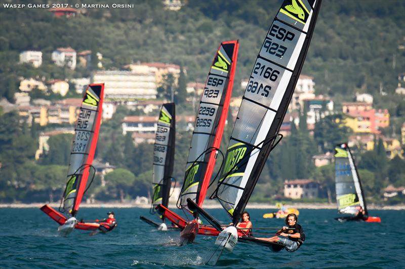 WASZP International Games at Lake Garda day 1 - photo © Martina Orsini