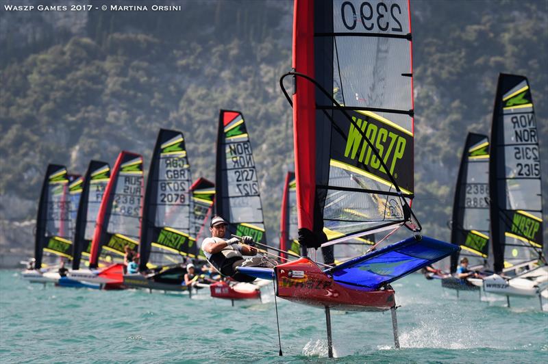WASZP International Games at Lake Garda day 3 - photo © Martina Orsini