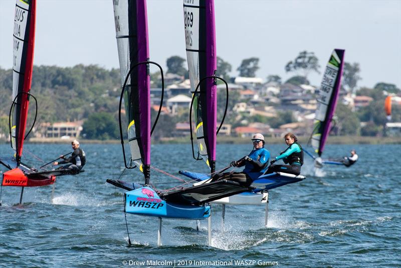 2019 International WASZP Games day 1 photo copyright Drew Malcolm / 2019 International WASZP Games taken at Royal Freshwater Bay Yacht Club and featuring the WASZP class