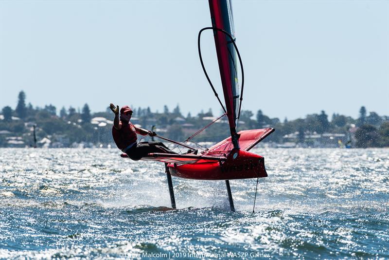 2019 International WASZP Games photo copyright Drew Malcolm taken at Royal Freshwater Bay Yacht Club and featuring the WASZP class