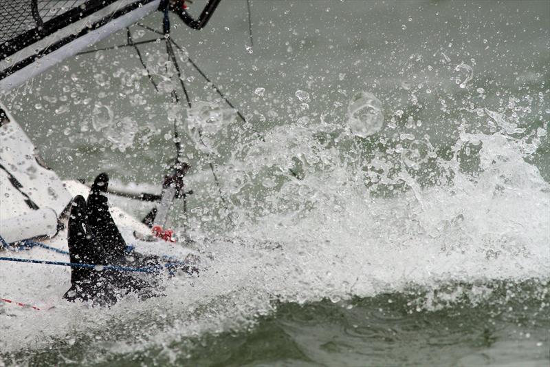 Mark Jardine tries out the Waszp photo copyright Duncan Hepplewhite taken at  and featuring the WASZP class