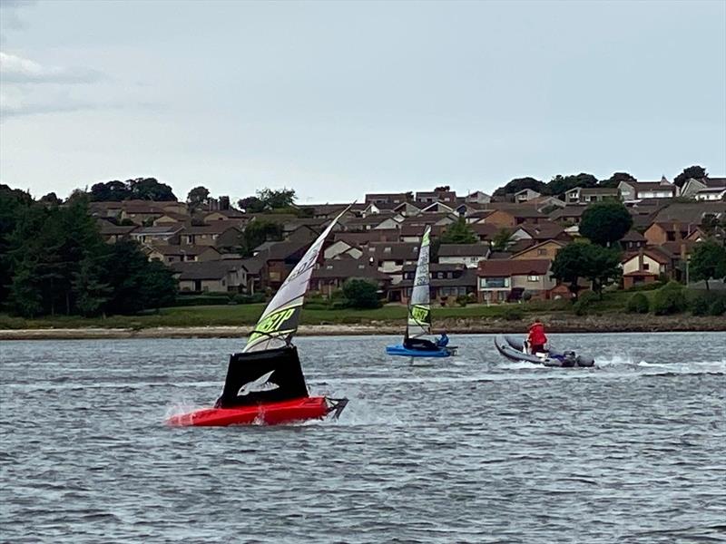 Scottish WASZP Training Weekend at Dalgety Bay photo copyright Iain Calder taken at Dalgety Bay Sailing Club and featuring the WASZP class