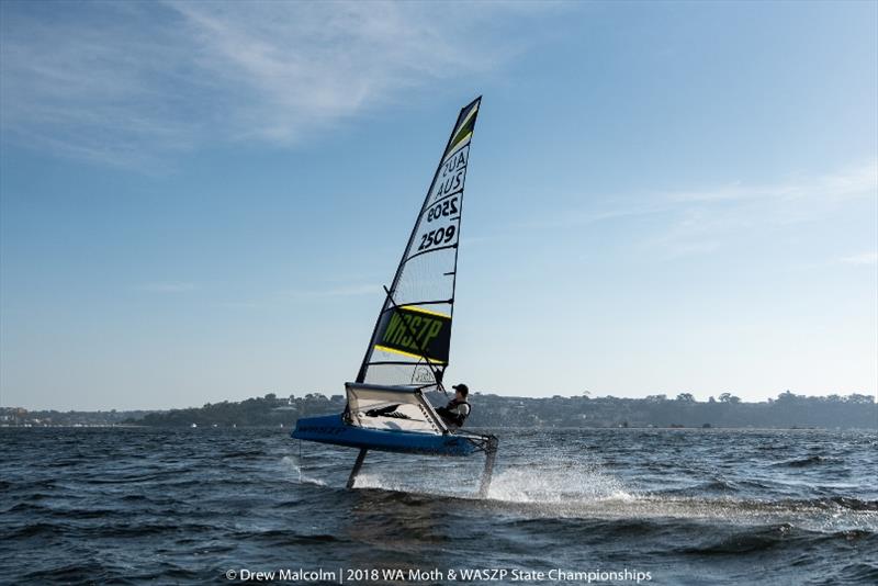 2018 WA Moth and WASZP State Championships photo copyright Drew Malcolm taken at Royal Freshwater Bay Yacht Club and featuring the WASZP class