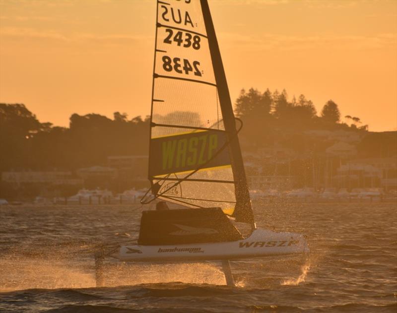2018 WA Moth and WASZP State Championships photo copyright Drew Malcolm taken at Royal Freshwater Bay Yacht Club and featuring the WASZP class