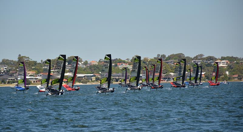 2019 Australian WASZP Championship photo copyright Marc Ablett taken at Royal Freshwater Bay Yacht Club and featuring the WASZP class