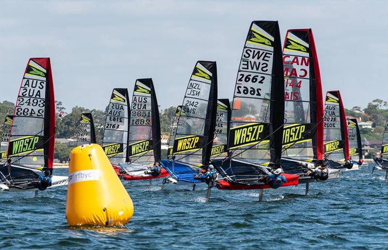 2019 International WASZP Games - Royal Freshwater Bay Yacht Club photo copyright Drew Malcolm / 2019 International WASZP Games taken at Royal Freshwater Bay Yacht Club and featuring the WASZP class