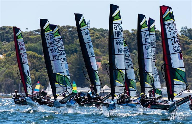 2019 International WASZP Games - Royal Freshwater Bay Yacht Club photo copyright Drew Malcolm / 2019 International WASZP Games taken at Royal Freshwater Bay Yacht Club and featuring the WASZP class