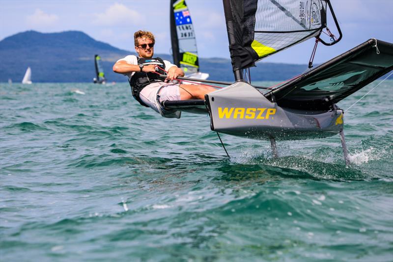 LSD WASZP New Zealand National Championship - March 2019, Murrays Bay Sailing Club photo copyright Rachel von Zalinski, Live Sail Die taken at Murrays Bay Sailing Club and featuring the WASZP class