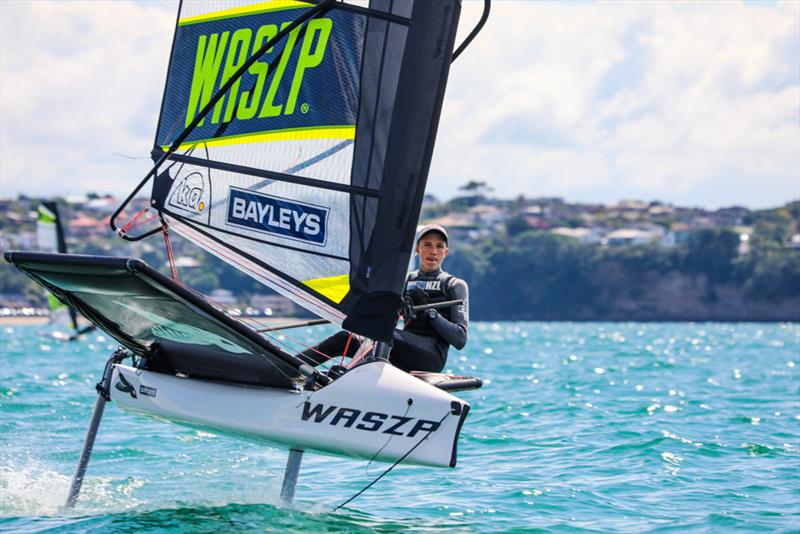 LSD WASZP New Zealand National Championship - March 2019, Murrays Bay Sailing Club photo copyright Rachel von Zalinski, Live Sail Die taken at Murrays Bay Sailing Club and featuring the WASZP class