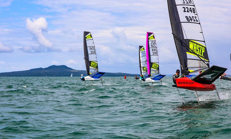 LSD WASZP New Zealand National Championship - March 2019, Murrays Bay Sailing Club - photo ©  Rachel von Zalinski, Live Sail Die