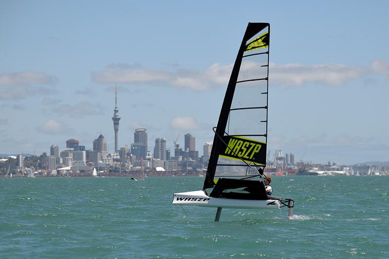 Auckland Anniversary Day Regatta photo copyright Pete Le Scelle taken at  and featuring the WASZP class