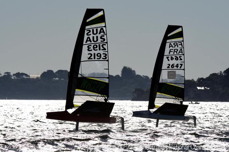 WASZP Australian National Championships photo copyright Drew Malcolm taken at Port Stephens Sailing and Aquatic Club and featuring the WASZP class