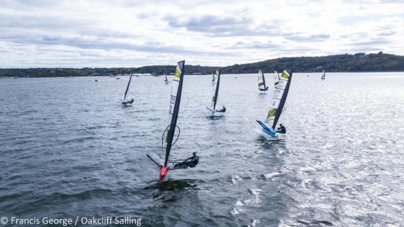 Waszps `Swarm` to Oyster Bay photo copyright Francis George / Oakcliff Sailing taken at Oakcliff Sailing Center and featuring the WASZP class