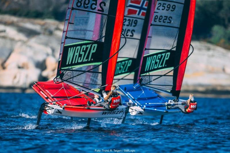 Norway has a very strong WASZP fleet - photo © Marc Ablett