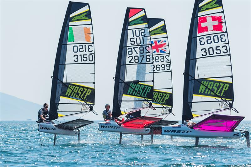 European WASZP Games day 1 slalom - photo © Anna Suslova