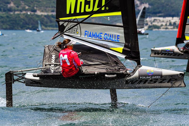 Margherita Porro at Foiling Week 2021 - photo © Martina Orsini / Foiling Week