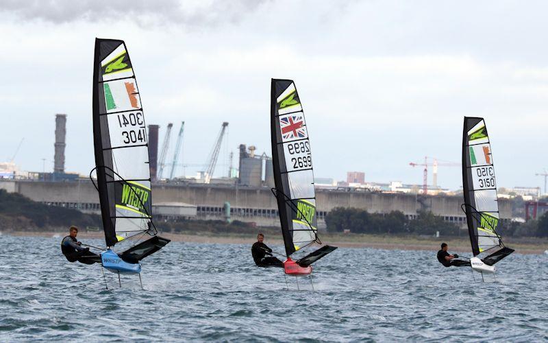 Irish National Waspz Championships photo copyright Simon McIlwaine / www.wavelengthimage.com taken at Royal St George Yacht Club and featuring the WASZP class