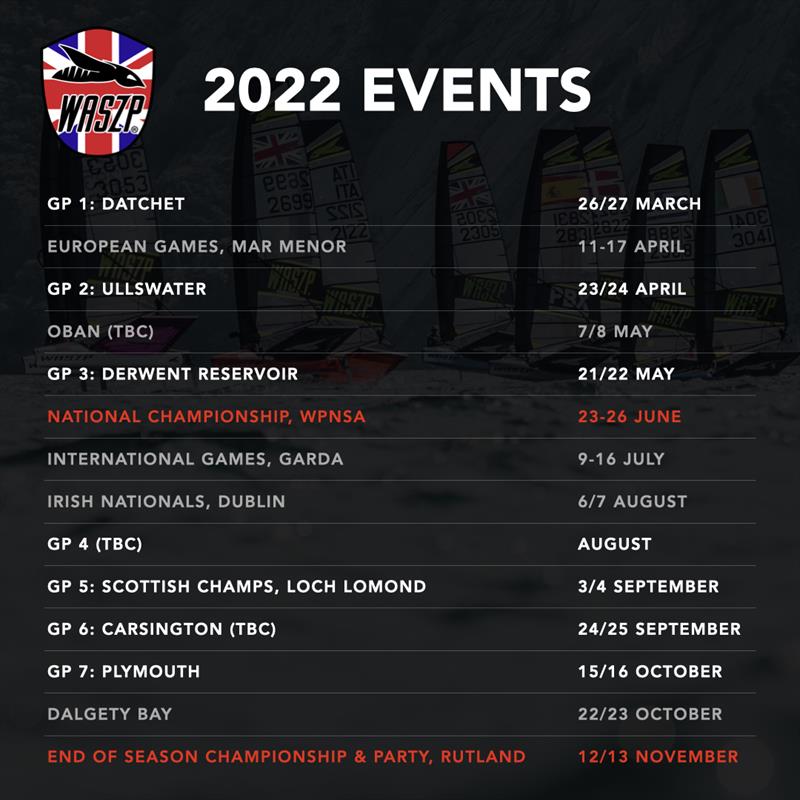 WASZP UK 2022 Events - photo © WASZP UK