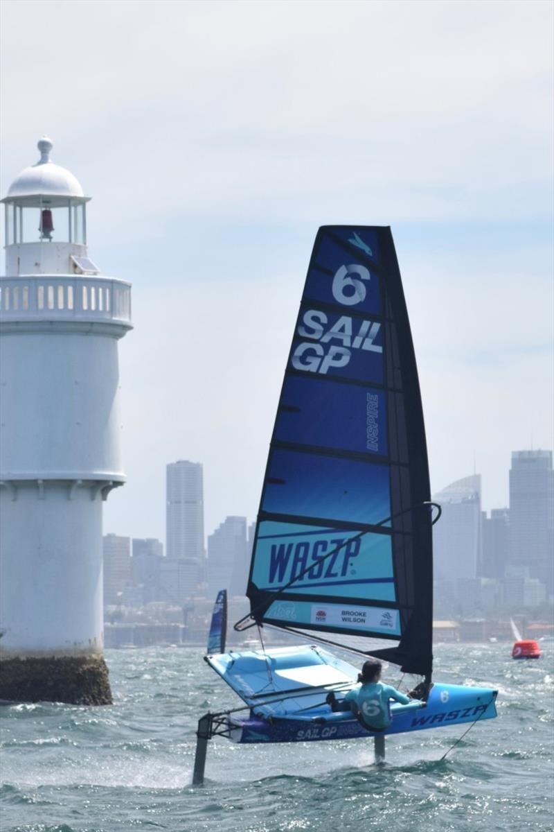 Inspire WASZP Grand Final - Sydney Sail Grand Prix photo copyright SailGP taken at  and featuring the WASZP class