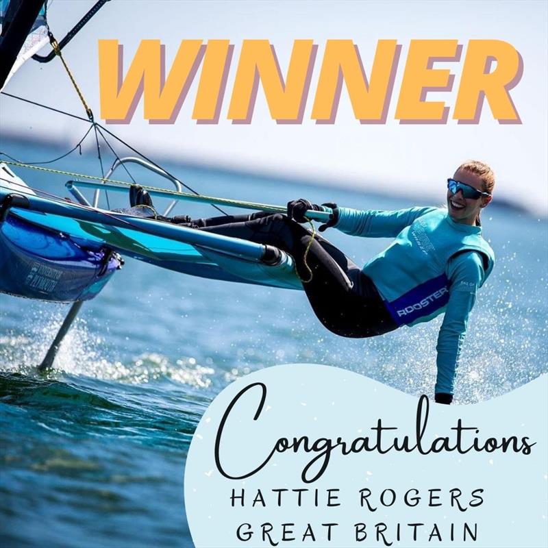 SailGP Inspire Racing - WASZP Women's Winner Hattie Rogers, Great Britain - photo © SailGP