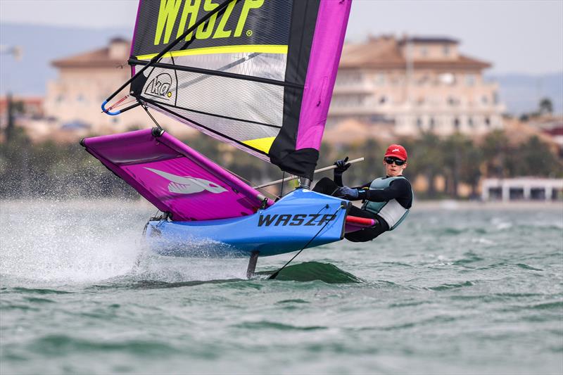 2022 WASZP European Games at Mar Menor, Spain photo copyright James Tomlinson taken at  and featuring the WASZP class