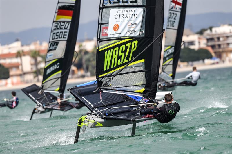 2022 WASZP European Games at Mar Menor, Spain photo copyright James Tomlinson taken at  and featuring the WASZP class