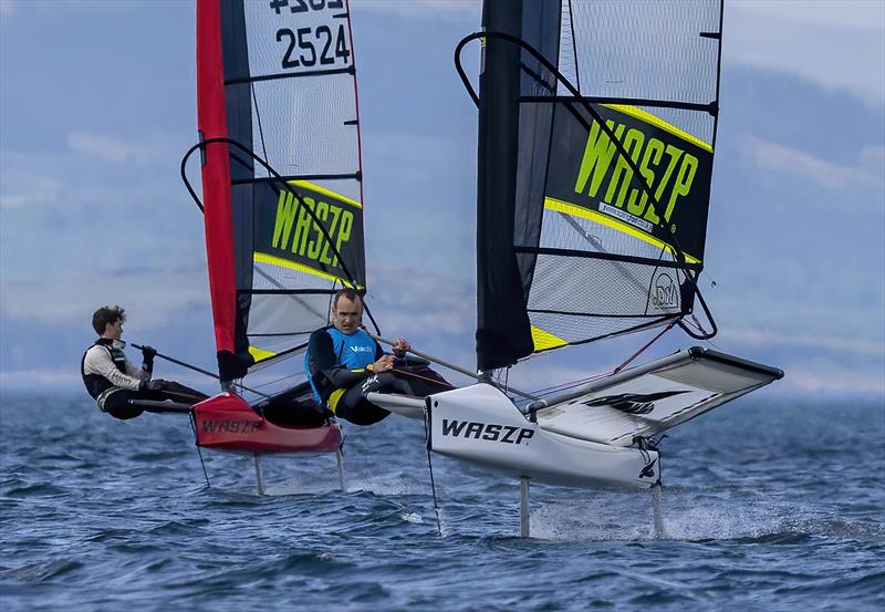 WASZPs at Oban photo copyright Stephen Lawson Photography taken at Oban Sailing Club and featuring the WASZP class