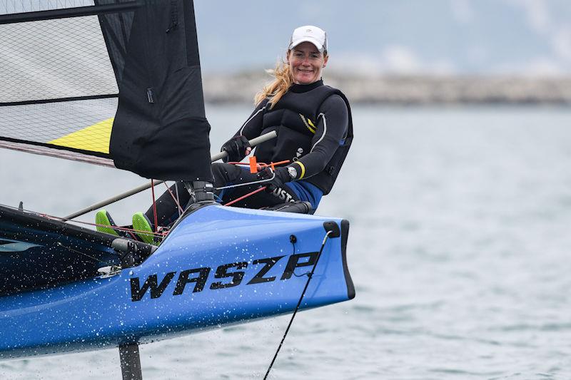 WASZP UK Slalom National Championship 2022 photo copyright James Tomlinson taken at Weymouth & Portland Sailing Academy and featuring the WASZP class