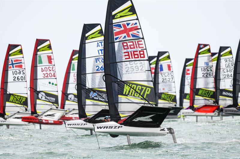 European Games in Mar Menor photo copyright James Tomlinson taken at  and featuring the WASZP class