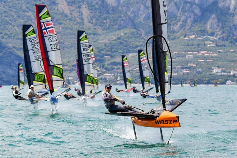 2022 International WASZP Games Slalom Championship photo copyright James Tomlinson taken at Fraglia Vela Malcesine and featuring the WASZP class