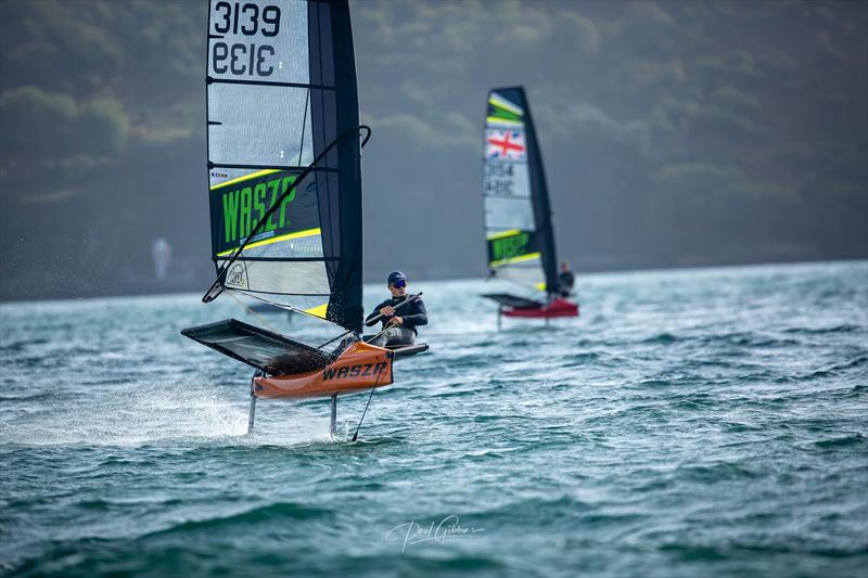 WASZP GP in Plymouth photo copyright Paul Gibbins Photography taken at Plymouth Youth Sailing Club and featuring the WASZP class