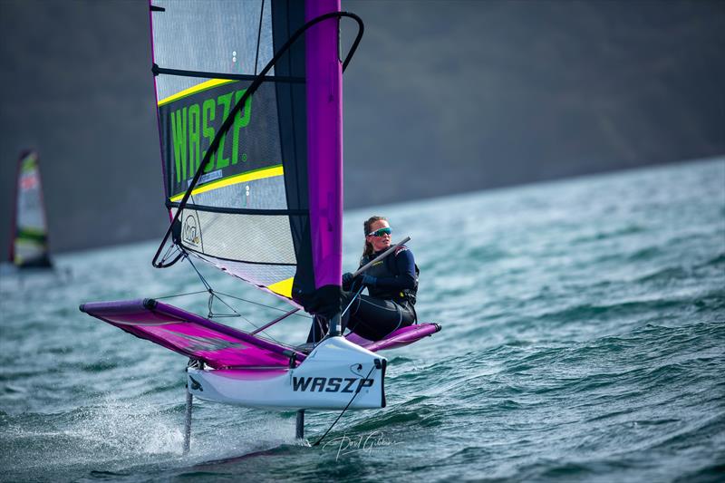 WASZP GP in Plymouth photo copyright Paul Gibbins Photography taken at Plymouth Youth Sailing Club and featuring the WASZP class