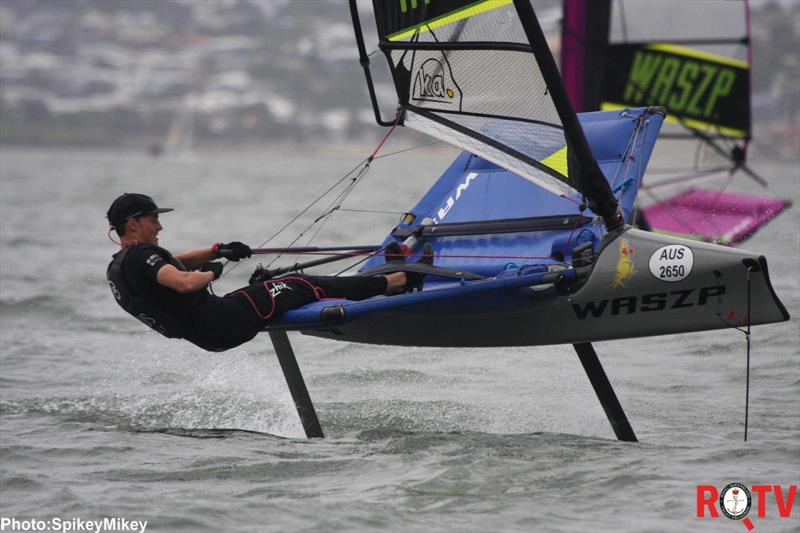 Queensland State Championships 2022 photo copyright SpikeyMikey taken at Royal Queensland Yacht Squadron and featuring the WASZP class