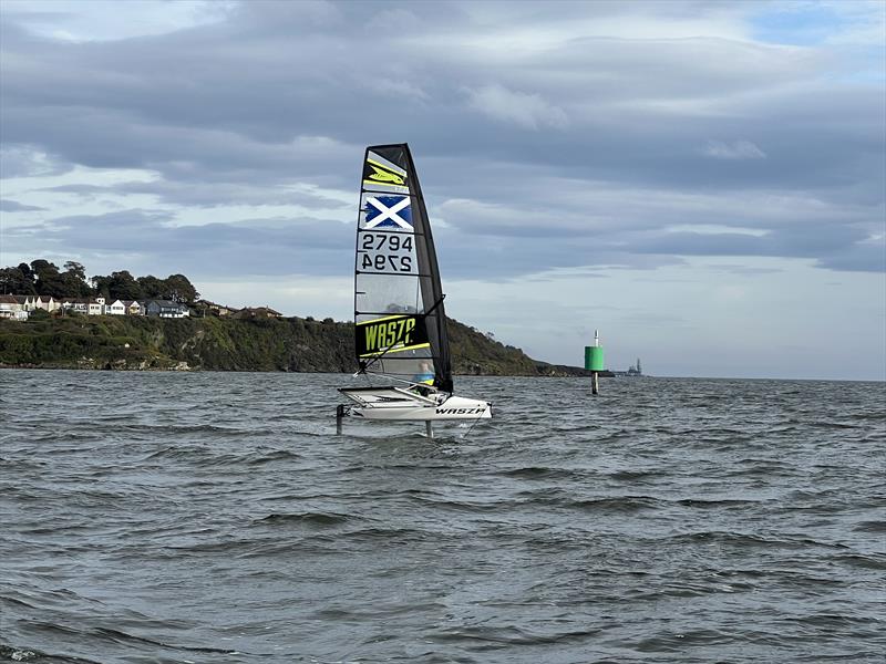 Dalgety Bay Sailing Club Regatta photo copyright Steve Webb taken at Dalgety Bay Sailing Club and featuring the WASZP class