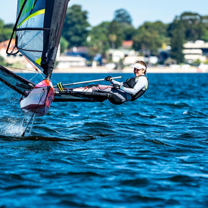 Australian WASZP Nationals day 1 photo copyright FSR Industries taken at Perth Dinghy Sailing Club and featuring the WASZP class