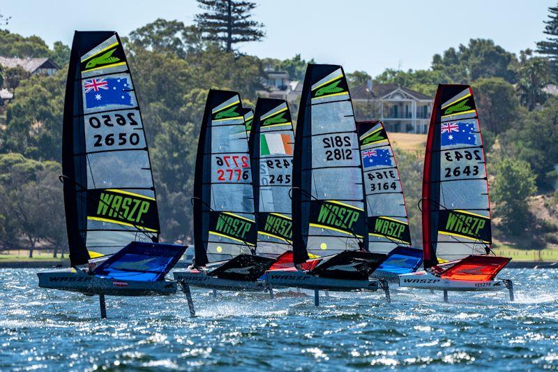 Australian WASZP Nationals day 2 photo copyright FSR Industries taken at Perth Dinghy Sailing Club and featuring the WASZP class