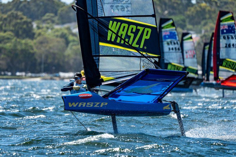 Australian WASZP Nationals day 2 photo copyright FSR Industries taken at Perth Dinghy Sailing Club and featuring the WASZP class
