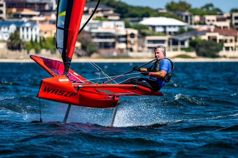 Australian WASZP Nationals day 2 photo copyright FSR Industries taken at Perth Dinghy Sailing Club and featuring the WASZP class