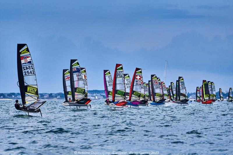 Jeux Européens WASZP à l’Ecole Nationale de Voile et des Sports Nautiques