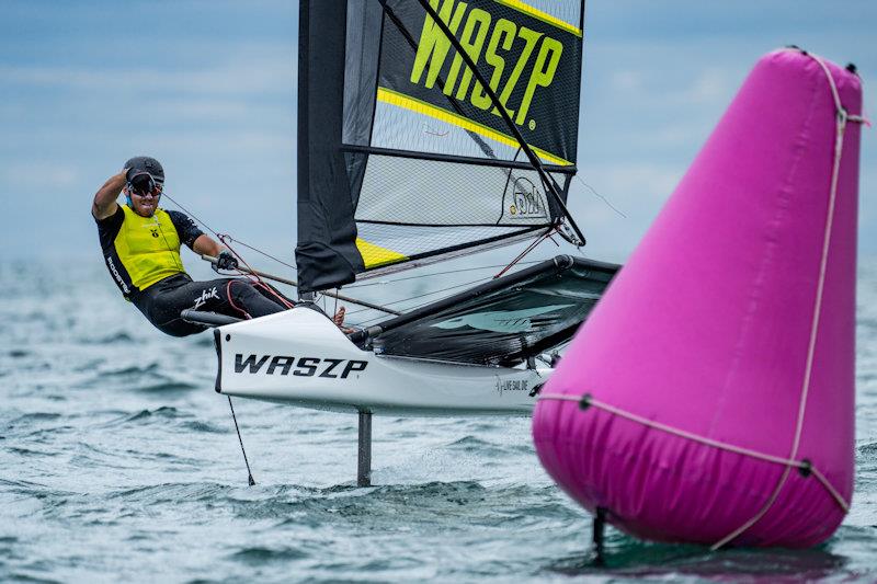 WASZP Games Day 3 - Sam Street photo copyright FSR Media House taken at Sorrento Sailing Couta Boat Club and featuring the WASZP class