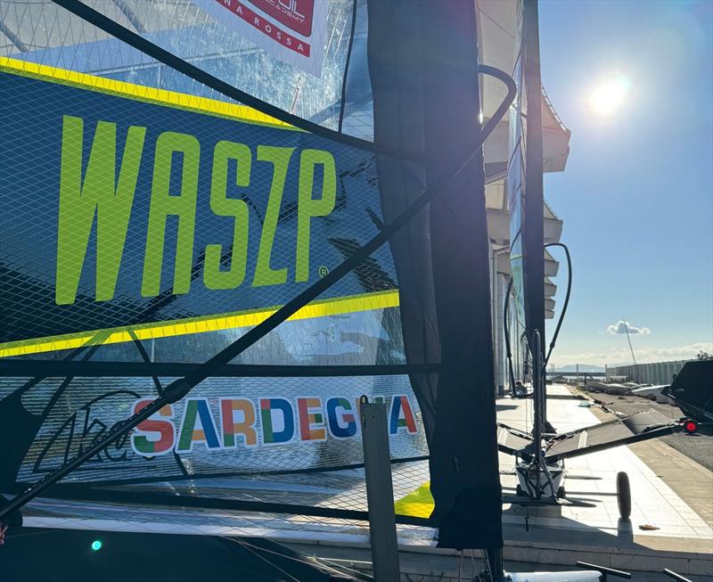 Sardinia Sailing Cup Foil Academy International Trophy - Day 1 photo copyright Sardinia Sailing Cup taken at  and featuring the WASZP class