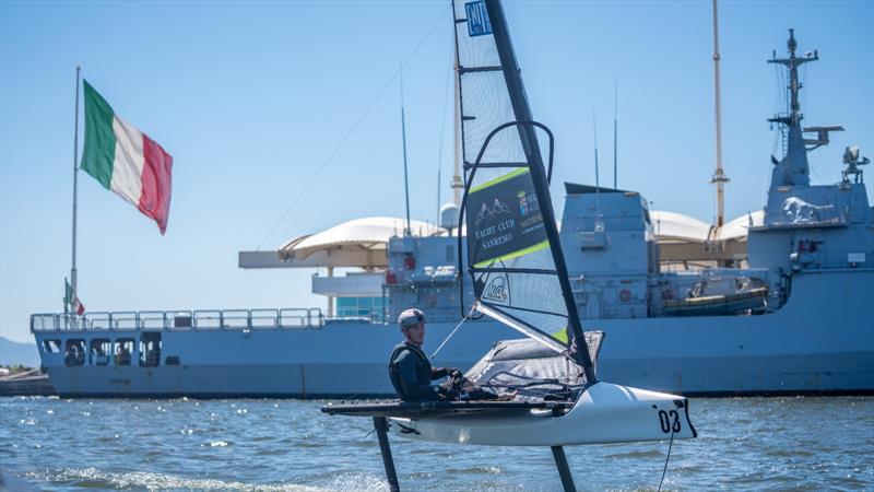 Marina Militare Nastro Rosa Tour 2025 Cagliari - Day 1 - photo © Icarus Sports