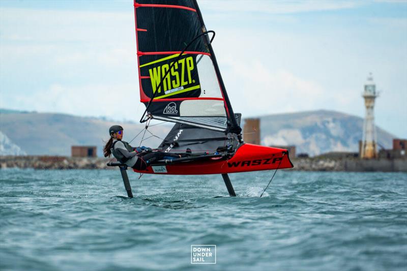 2025 WASZP Games - Women's Sprint Championship and SailGP Qualifier Race - photo © Down Under Sail