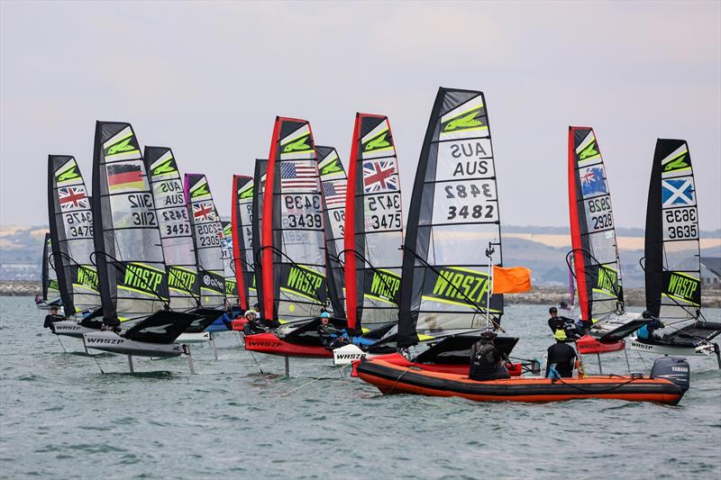2025 WASZP Games Day 4 photo copyright Mark Jardine taken at Weymouth & Portland National Sailing Academy and featuring the WASZP class