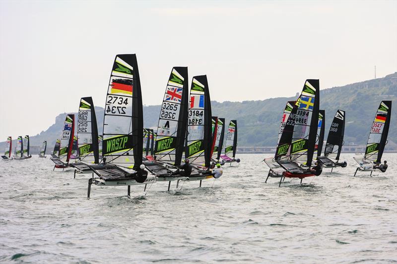 2025 WASZP Games Day 4 photo copyright Mark Jardine taken at Weymouth & Portland National Sailing Academy and featuring the WASZP class