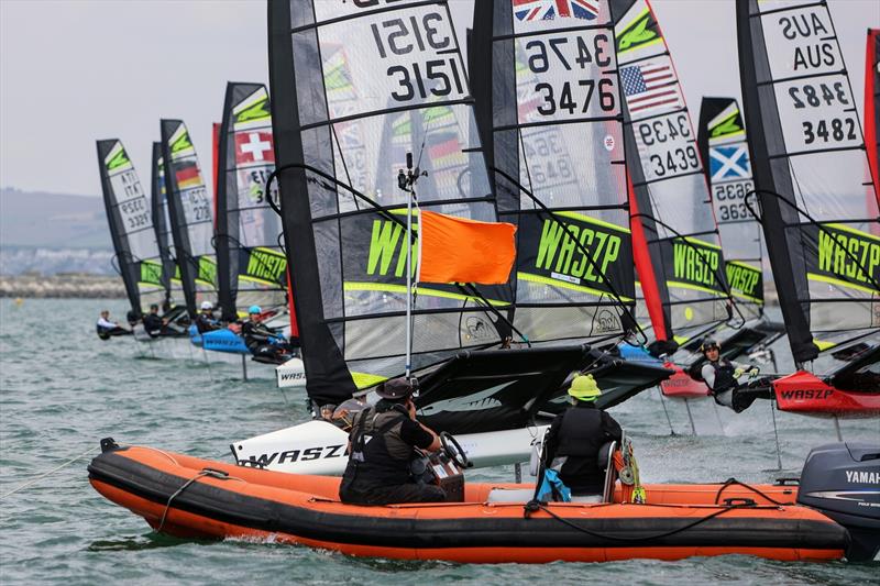 2025 WASZP Games Day 4 photo copyright Mark Jardine taken at Weymouth & Portland National Sailing Academy and featuring the WASZP class