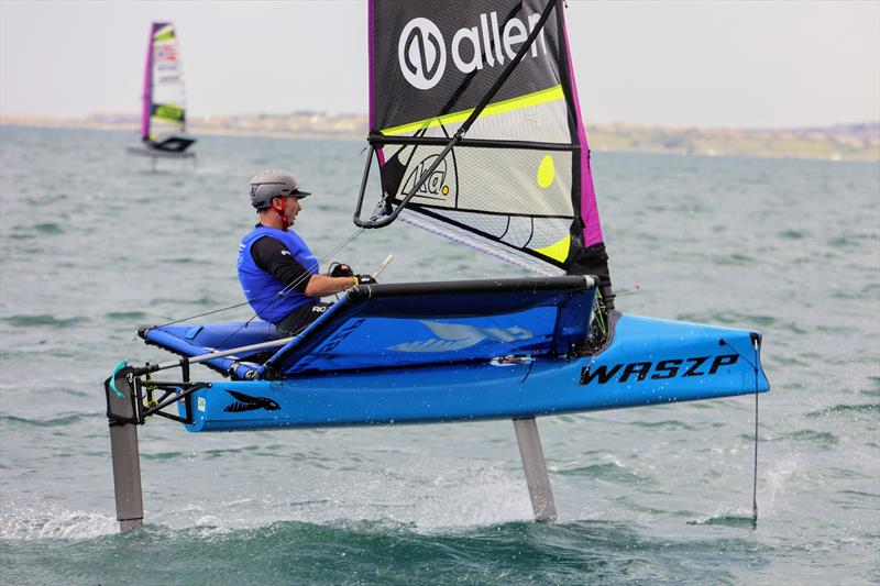 2025 WASZP Games Day 4 photo copyright Mark Jardine taken at Weymouth & Portland National Sailing Academy and featuring the WASZP class