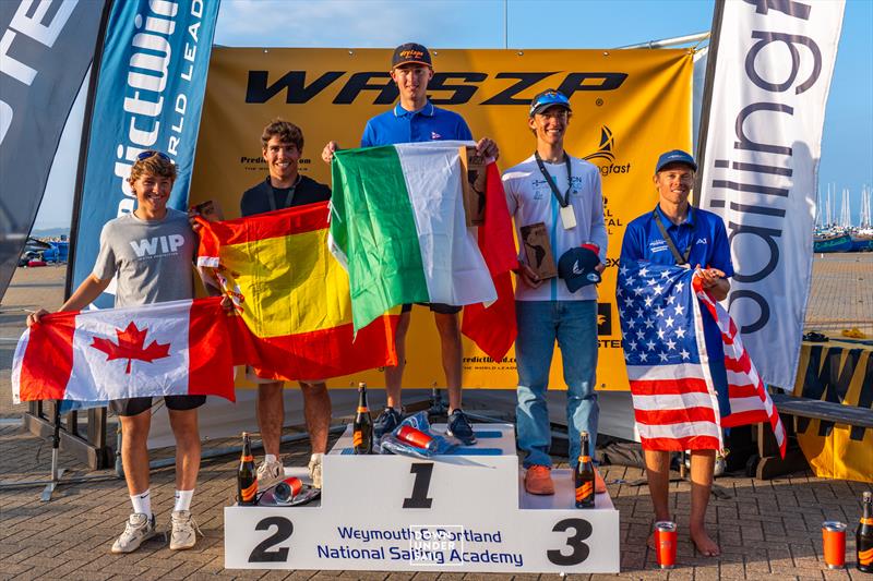 Men's Top Five at the 2025 WASZP Games - photo © Down Under Sail